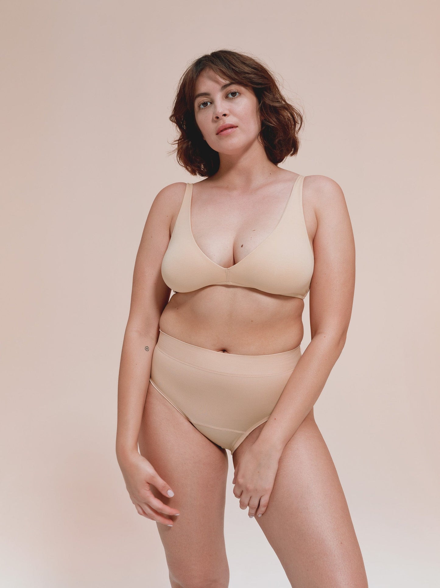 Hugger - Recyklovaný nylon - Béžová