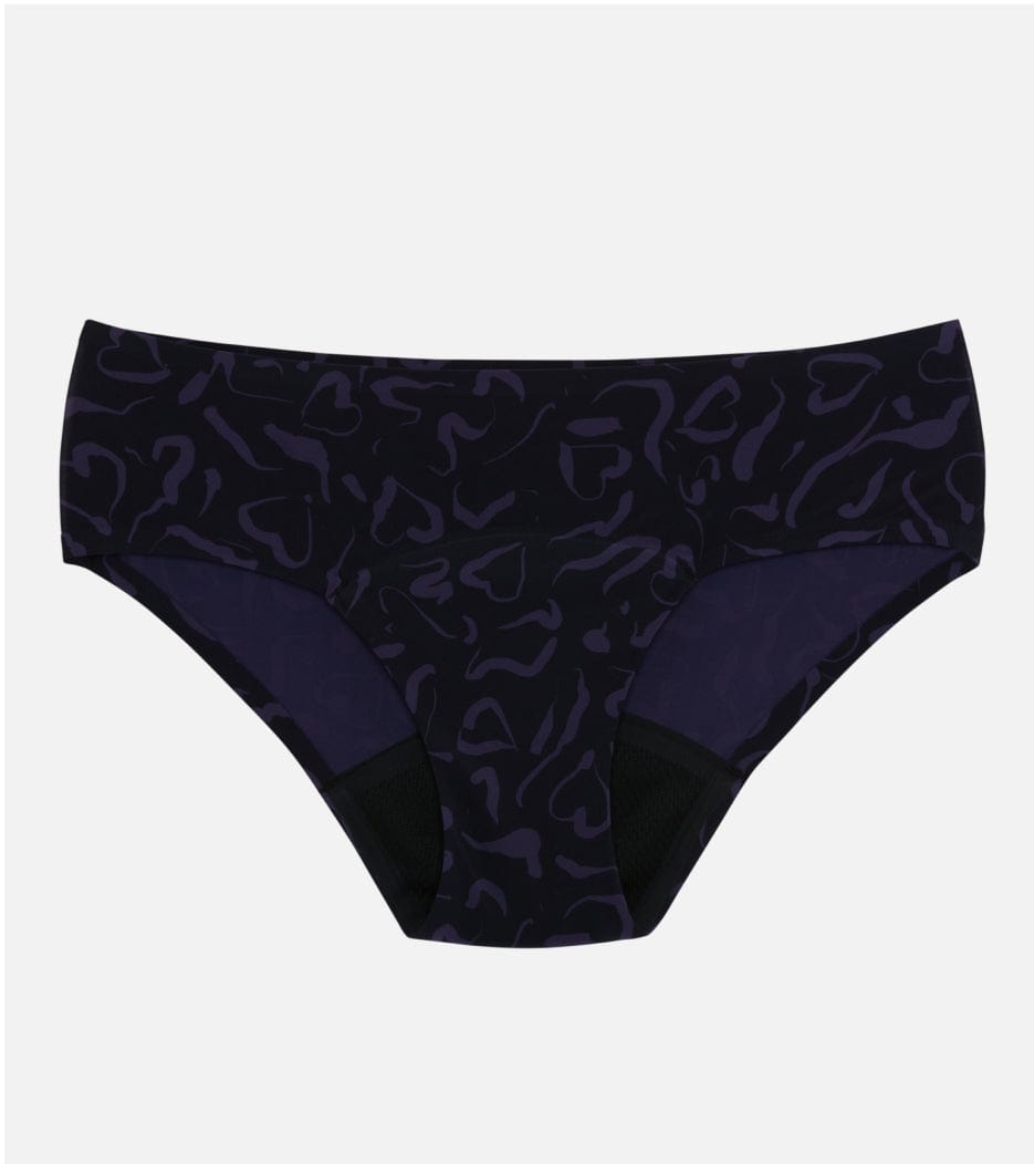 Invisible Classic - Recyklovaný nylon - Abstraktní fialová