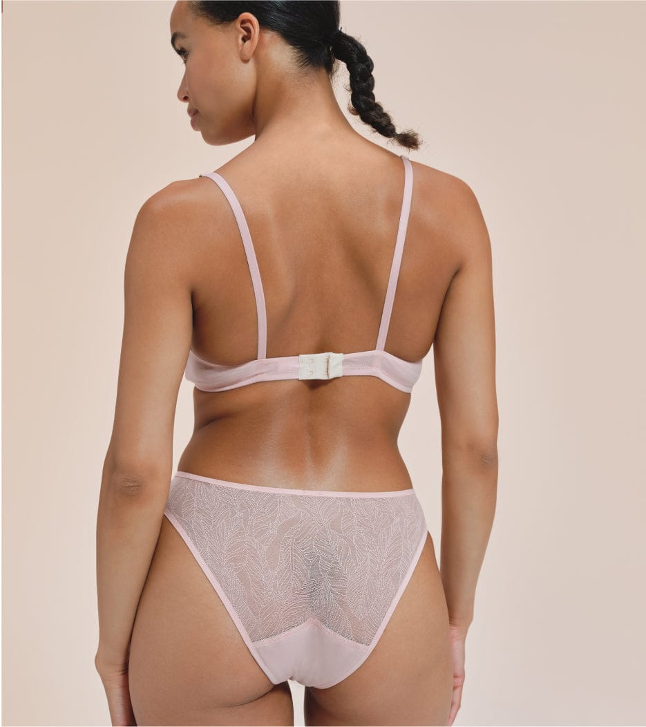 Krajka Brief - Recyklovaný nylon - Coral