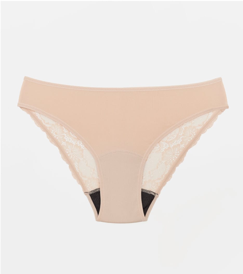 Krajka Brief - Recyklovaný nylon - Béžová