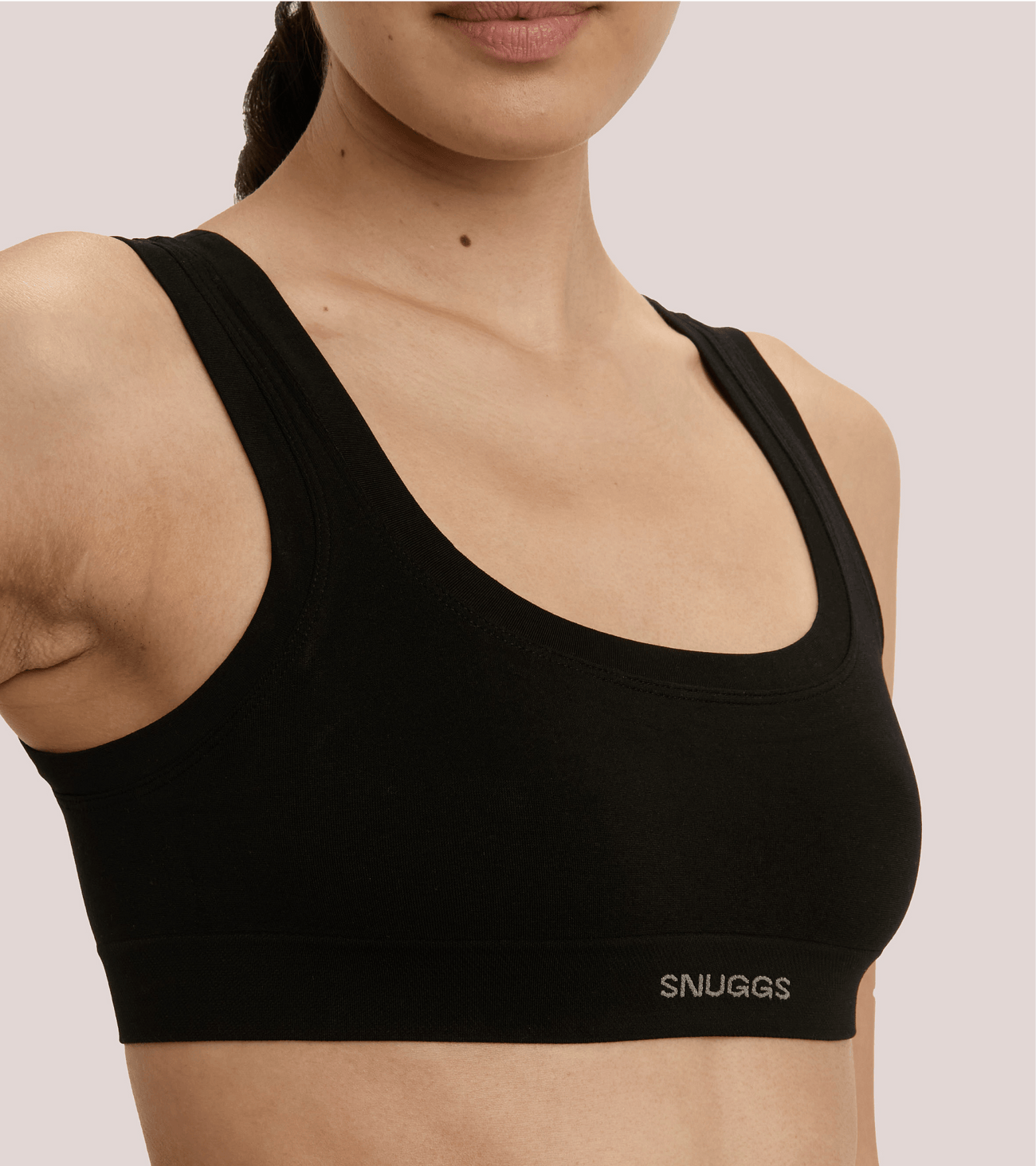 Bezešvá - Podprsenka - Černá