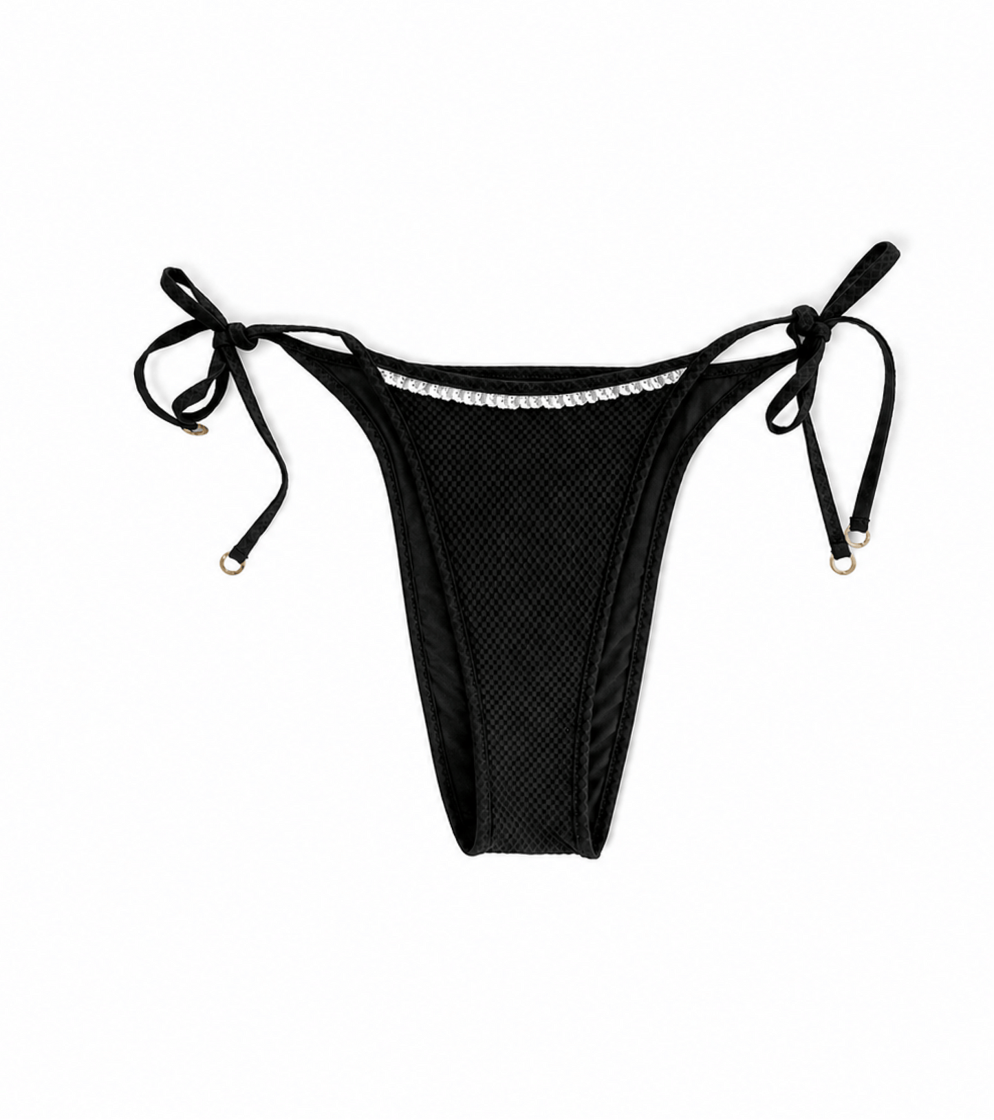 Plavky - Waffle - Brief - Černá