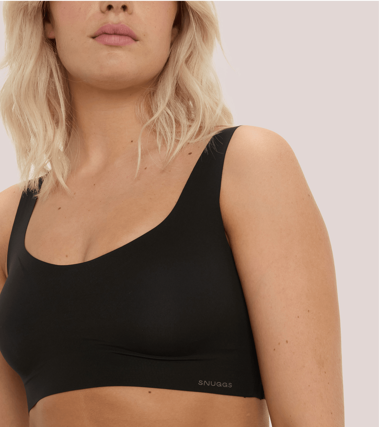 SoftForm - Invisible - Podprsenka - Černá