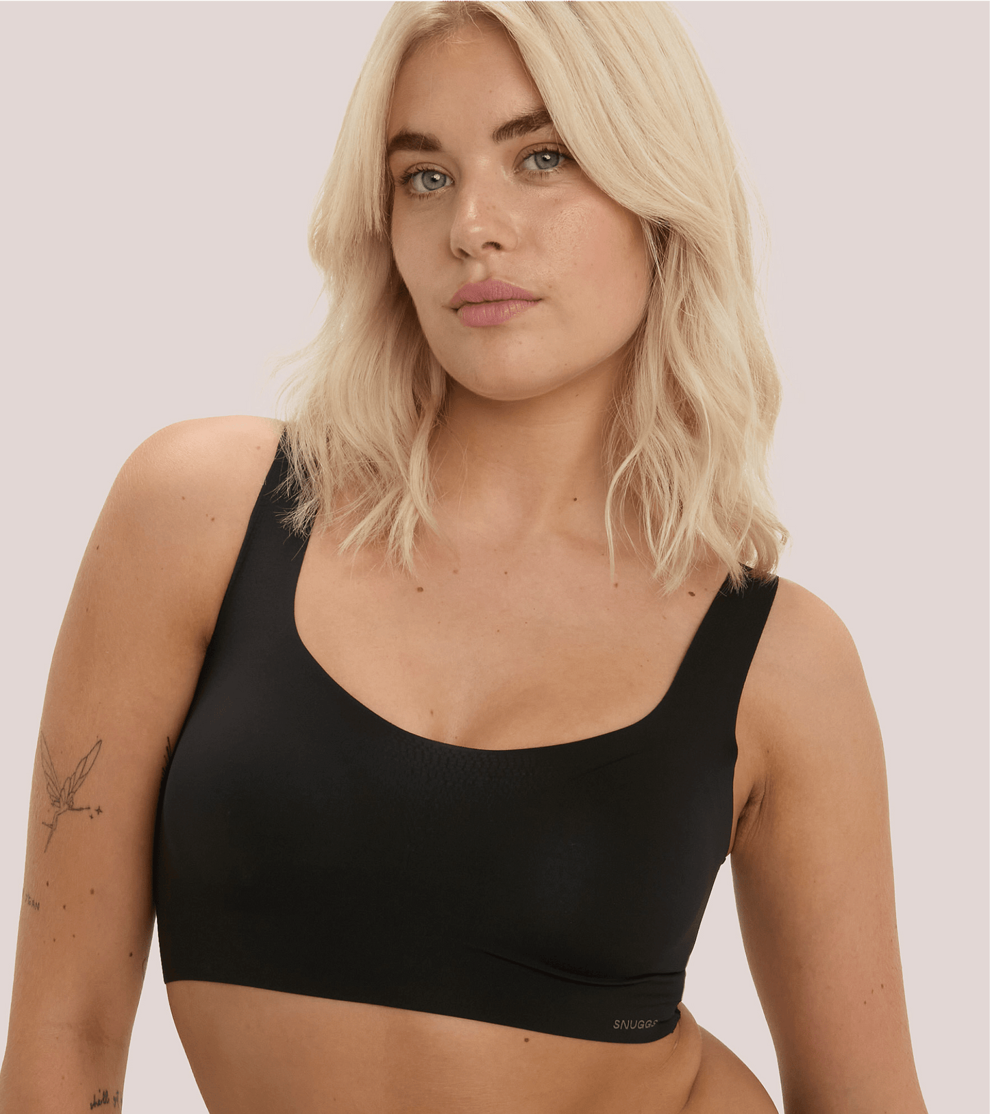 SoftForm - Invisible - Podprsenka - Černá