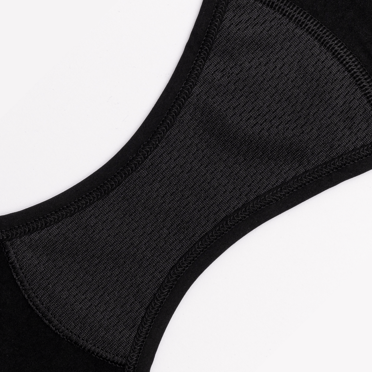 Kalhotky na výtoky - Classic - Recyklovaný nylon - Černá